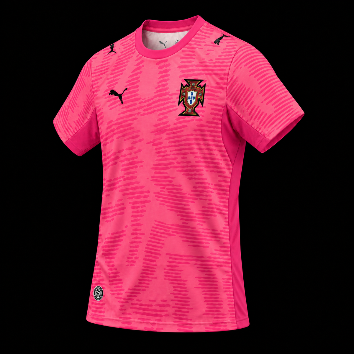 Portugal Electric Pink Football Jersey