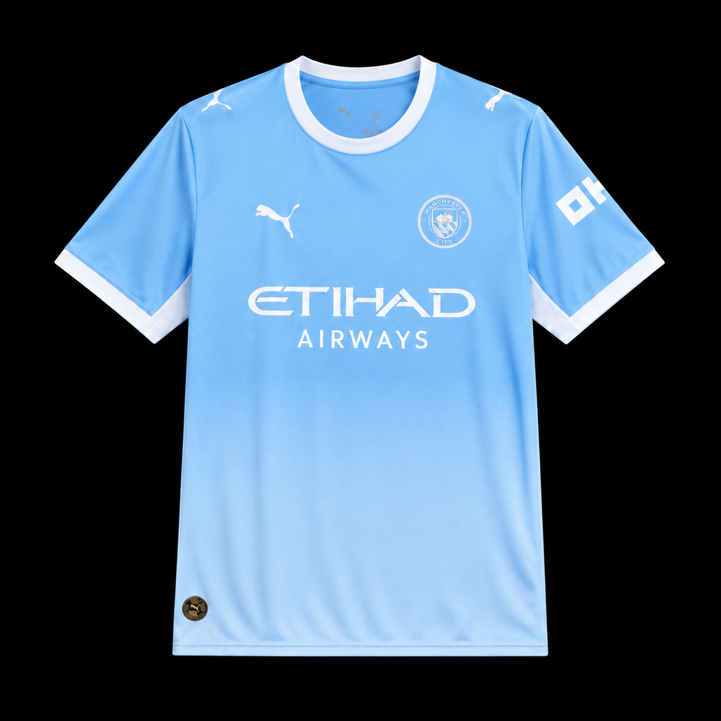 Manchester City Sky Blue Home Jersey