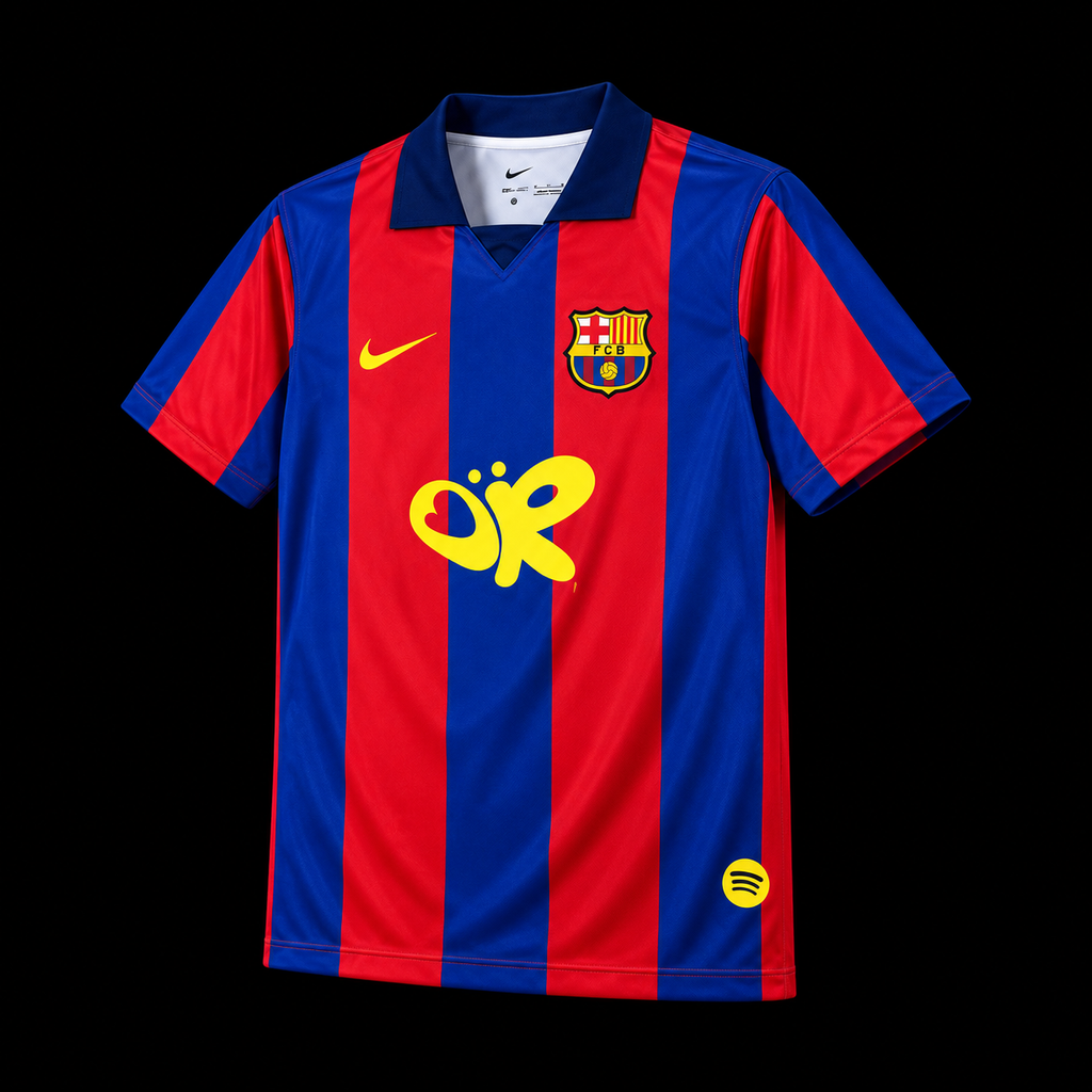 FC Barcelona Retro Blaugrana Jersey