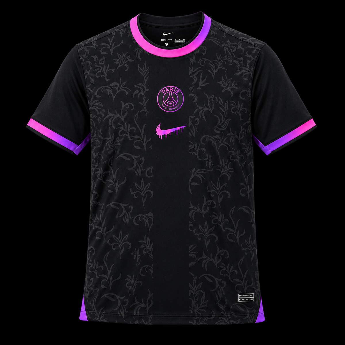 PSG Midnight Floral Jersey